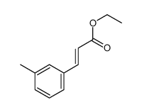 ethyl (E)-3-(m-tolyl)acrylate 结构式