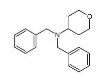2H-Pyran-4-amine, tetrahydro-N,N-bis(phenylmethyl)- 结构式