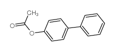 4-乙酰氧基联苯 结构式