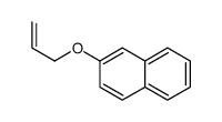 2-(烯丙氧基)萘 结构式