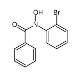 N-(2-溴苯基)-N-羟基苯甲酰胺 结构式