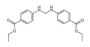 4,4'-(亚甲基二亚氨基)二苯甲酸 1,1'-二乙酯 结构式