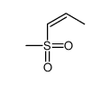 (E)-1-甲磺酰基-1-丙烯 结构式