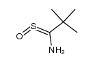 2,2-二甲基丙硫代酰胺 S-氧化物 结构式