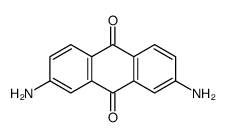 2,7-二氨基蒽醌 结构式