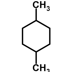 1,4-二甲基环己烷(顺反异构体混合物) 结构式