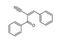 2-苯甲酰基-3-苯基丙烯腈 结构式
