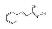 4-苯丁基-3-烯-2-酮肟 结构式