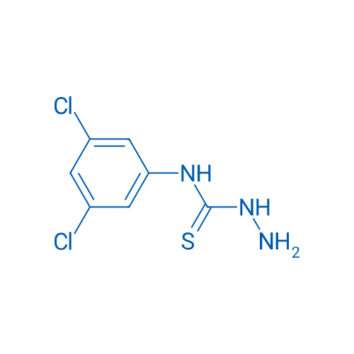 Hydrazinecarbothioamide, N-(3,5-dichlorophenyl)- 结构式