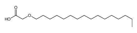 2-十六烷氧基乙酸 结构式