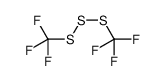 bis(trifluoromethyl)trisulfide 结构式