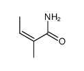 2-ButenaMide, 2-Methyl-, (Z)- 结构式