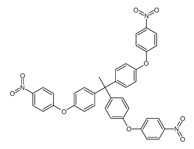 Benzene, 1,1',1''-ethylidynetris[4-(4-nitrophenoxy)- 结构式