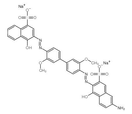 直接铜蓝2R 结构式