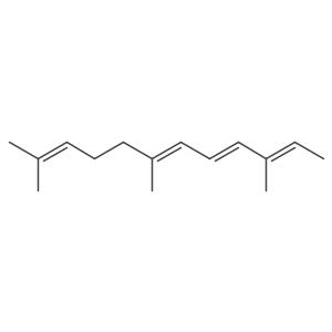(2Z,4E,6E)-3,7,11-三甲基-2,4,6,10-十二碳四烯 结构式