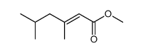 β-丙基丙烯酸甲酯 结构式