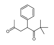 6,6-二甲基-4-苯基庚烷-2,5-二酮 结构式