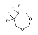 5,5,6,6-四氟-1,3-二氧杂环庚烷 结构式