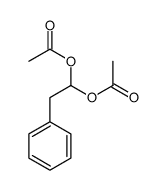 2-苯基乙烷-1,1-二醇二乙酸酯 结构式