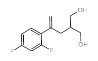 2-[2-(2,4-二氟苯基)-2-丙烯-1-基]-1,3-丙二醇 结构式