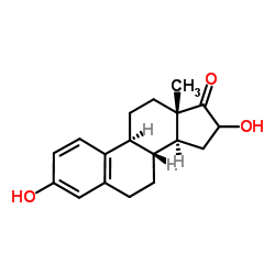16α-羟基雌酚酮 结构式
