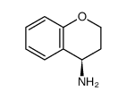 (4R)-3,4-二氢-2H-1-苯并吡喃-4-胺 结构式
