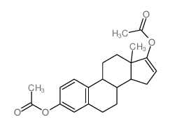 16-去氢雌二醇二醋酸酯 结构式