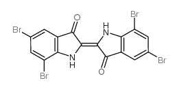 溴靛蓝 结构式