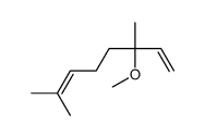 3-甲氧基-3,7-二甲基-1,6-辛二烯 结构式