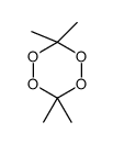 3,3,6,6-四甲基-1,2,4,5-四氧杂环己烷 结构式