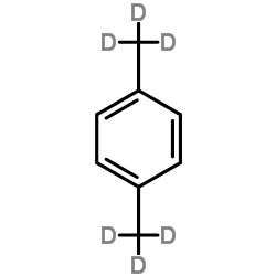 对二甲苯-D6 结构式