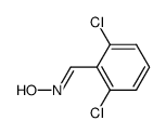(E)-2,6-二氯苯甲醛肟 结构式