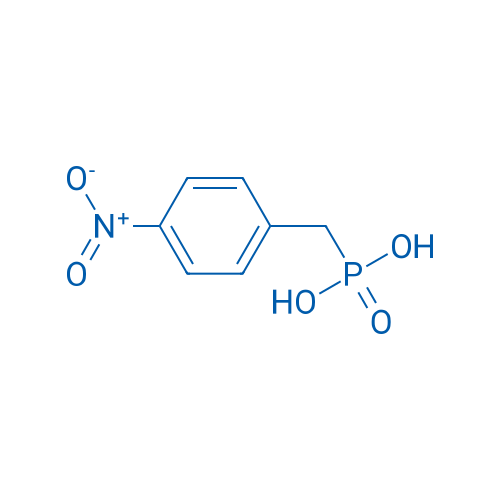 4-NITROBENZYLPHOSPHONIC ACID 结构式