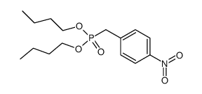 Phosphonic acid, P-[(4-nitrophenyl)methyl]-, dibutyl ester 结构式