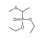Phosphonic acid, P-[1-(methylthio)ethyl]-, diethyl ester 结构式