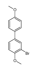 3-溴-4,4'-二甲氧基-1,1'-联苯 结构式