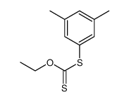 二硫代羧酸 S-(3,5-二甲基苯基) O-乙酯 结构式
