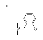 Benzenemethanaminium, 2-hydroxy-N,N,N-trimethyl-, iodide (1:1) 结构式