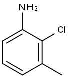 2-氯-3-甲基苯胺 结构式