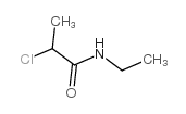 2-氯-N-乙基丙酰胺 结构式