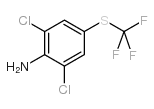 2,6-二氯-4-三氟甲基磺酰基苯胺 结构式