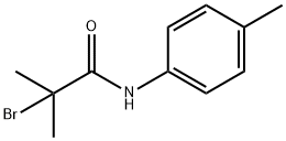2-溴-2-甲基-N-(4-甲基苯基)丙酰胺 结构式