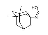 1-甲酰氨基-3,5-二甲基金刚烷 结构式
