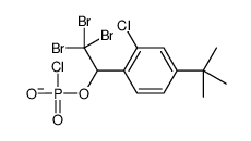 4-TERT-BUTYL-2-CHLOROPHENYL-2,2,2-TRIBROMOETHYL PHOSPHOROCHLORIDATE 结构式