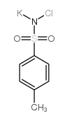 无水氯胺T钾盐 结构式