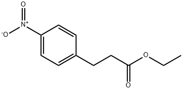 4-硝基苯丙酸乙酯 结构式