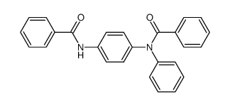 Benzamide, N-[4-(benzoylamino)phenyl]-N-phenyl- 结构式