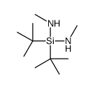 Silanediamine, 1,1-bis(1,1-dimethylethyl)-N,N'-dimethyl- 结构式