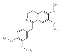 3,4-二氢罂粟碱 结构式