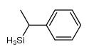 Benzene, (1-silylethyl)- 结构式